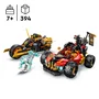 LEGO NINJAGO Vehículos combinables de Kai y Cole 71864