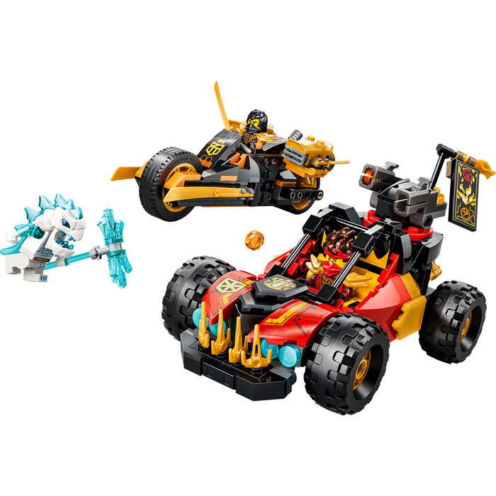 LEGO NINJAGO Vehículos combinables de Kai y Cole 71864 LEGO NINJAGO Vehículos combinables de Kai y Cole 71864