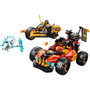 LEGO NINJAGO Vehículos combinables de Kai y Cole 71864
