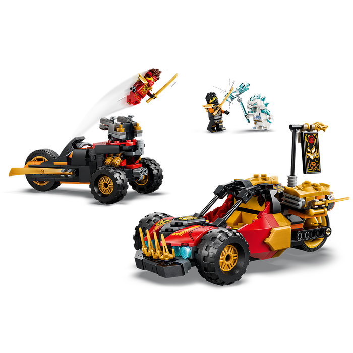 LEGO NINJAGO Vehículos combinables de Kai y Cole 71864 LEGO NINJAGO Vehículos combinables de Kai y Cole 71864