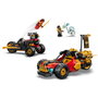 LEGO NINJAGO Vehículos combinables de Kai y Cole 71864