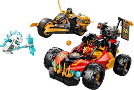 LEGO NINJAGO Vehículos combinables de Kai y Cole 71864
