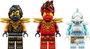 LEGO NINJAGO Vehículos combinables de Kai y Cole 71864