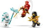 LEGO NINJAGO Vehículos combinables de Kai y Cole 71864