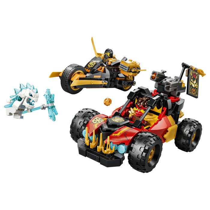 LEGO NINJAGO Vehículos combinables de Kai y Cole 71864 LEGO NINJAGO Vehículos combinables de Kai y Cole 71864