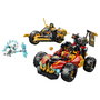 LEGO NINJAGO Vehículos combinables de Kai y Cole 71864