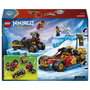 LEGO NINJAGO Vehículos combinables de Kai y Cole 71864