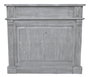 DKD Home Decor Mueble Bar Indio Gris 50 x 109 x 120 cm 2 Cajones 2 Estantes