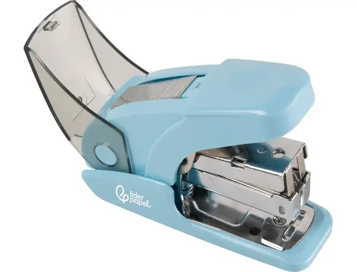 Liderpapel Grapadora Micro con Regalo de 1000 Grapas 24/6 26/6 Capacidad 20 Hojas