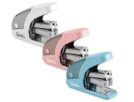 Liderpapel Grapadora Micro con Regalo de 1000 Grapas 24/6 26/6 Capacidad 20 Hojas