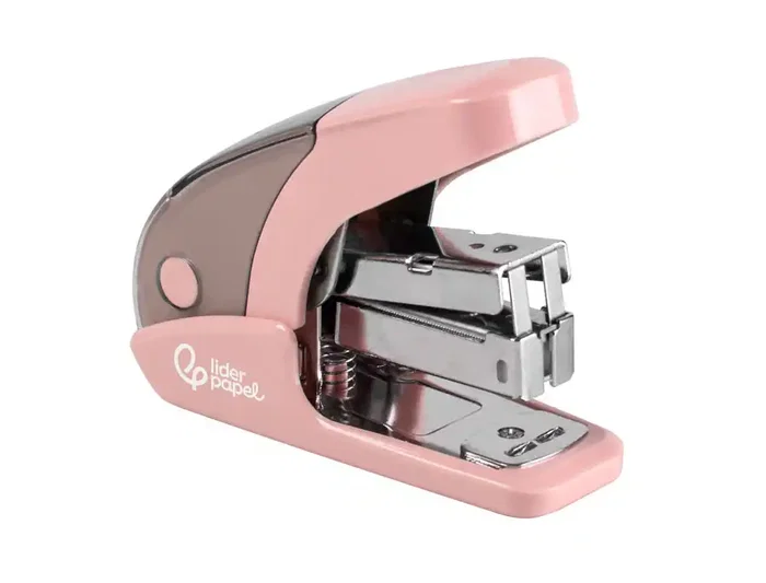 Liderpapel Grapadora Micro con Regalo de 1000 Grapas 24/6 26/6 Capacidad 20 Hojas