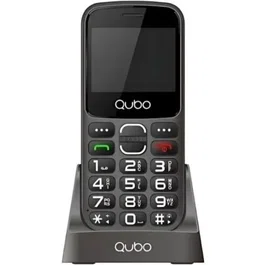Qubo Teléfono Móvil X-230BKC 4G para Personas Mayores / Negro