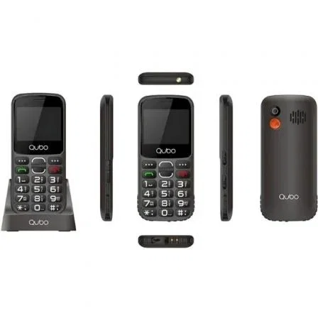 TelÉfono mÓvil qubo x-230bkc 4g para personas mayores negro