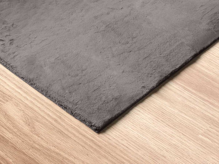 Giftdecor Alfombra Soft Gris Oscuro 90x60 cm (Set de 12)