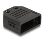 DeLOCK Carcasa para Conector D-Sub 9 Pines Negro