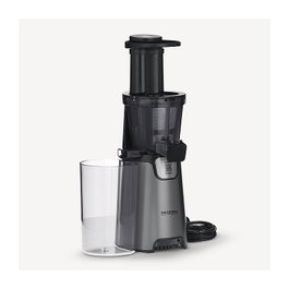 Severin ES 3571 Slow Juicer Exprimidor Lento Negro Gris Metálico Acero Inoxidable 150 W