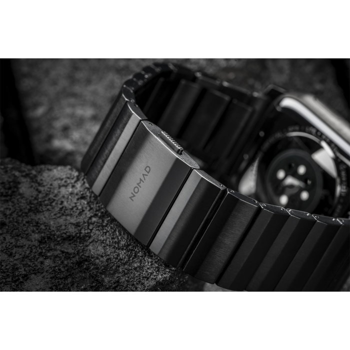 Nomad Nomad Strap Titanium Black V2 42/44/45/49mm