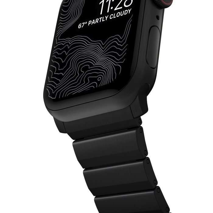 Nomad Nomad Strap Titanium Black V2 42/44/45/49mm