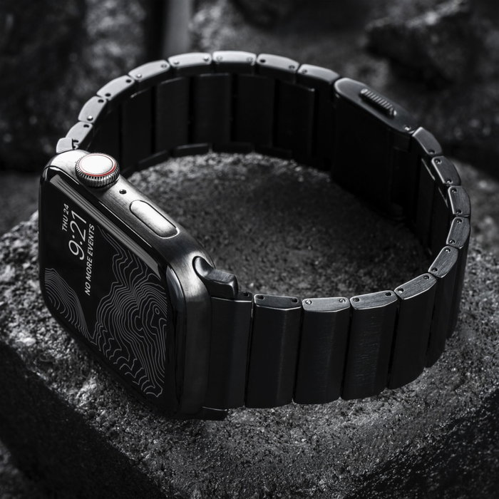 Nomad Nomad Strap Titanium Black V2 42/44/45/49mm