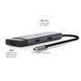 TP-Link Hub USB-C 5 en 1 UH5020C: HDMI 4K@60Hz, Power Delivery 100W, 2x USB-A 3.0, 1x USB-C, Compatible con Portátiles, Mac, Windows, iOS, Android