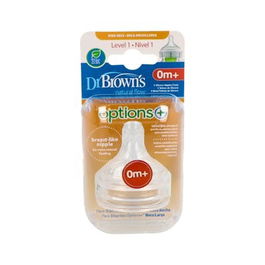 DR. BROWN´S Tetina Options B/Ancha Sili Redon R-N N1 +0M 2Un