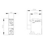 Siemens 3SU14011BB601AA0 Módulo LED Blanco AC/DC 24V