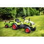 Falk Tractor de pedales Claas con remolque