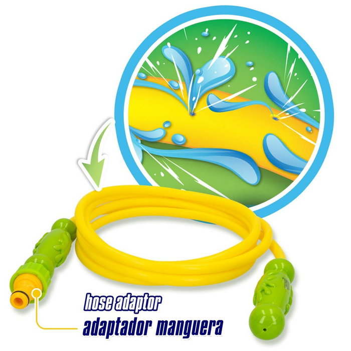 Comba para Saltar con Mangos Aspersor (6 Unidades) Comba para Saltar con Mangos Aspersor (6 Unidades)