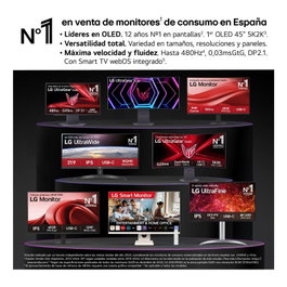 LG Smart Monitor 34U601SA-W 34 pulgadas Curvo WQHD Blanco