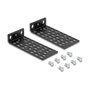 DeLOCK 67281 Kit de montaje para rack 1U negro
