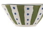 DKD Home Decor Bol de Porcelana Palmeras Verde y Azul, Pack de 6