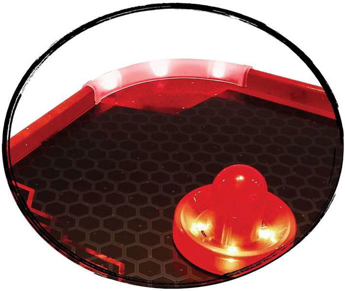 Ociotrends Fire & Ice Airhockey con Luces LED para +8 años
