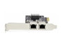 StarTech.com ST1000SPEXD4T Adaptador de Red PCI Express de 2 Puertos Gigabit Ethernet