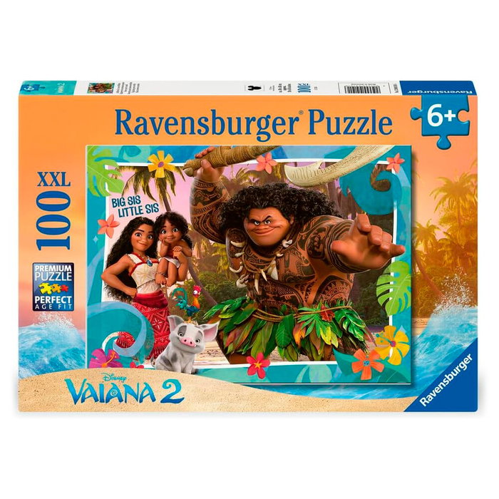 Ravensburger Puzzle Vaiana 2 Disney XXL 100 Piezas 49x36cm