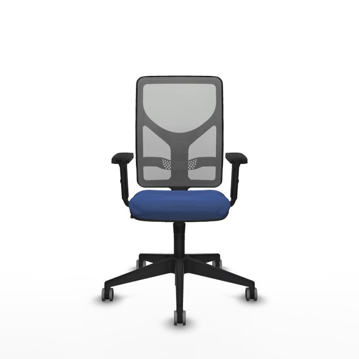 PIQUERAS Y CRESPO Silla de oficina Motilla con mecanismo Sincro, Azul marino y Gris PIQUERAS Y CRESPO Silla de oficina Motilla con mecanismo Sincro, Azul marino y Gris