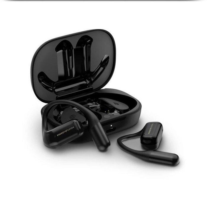 Energy sistem Openwave Auriculares Inalámbricos Bluetooth 5.4 Open Sound IPX5 Negro