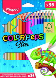 Lapices De Colores Maped Color Peps Estuche De 36