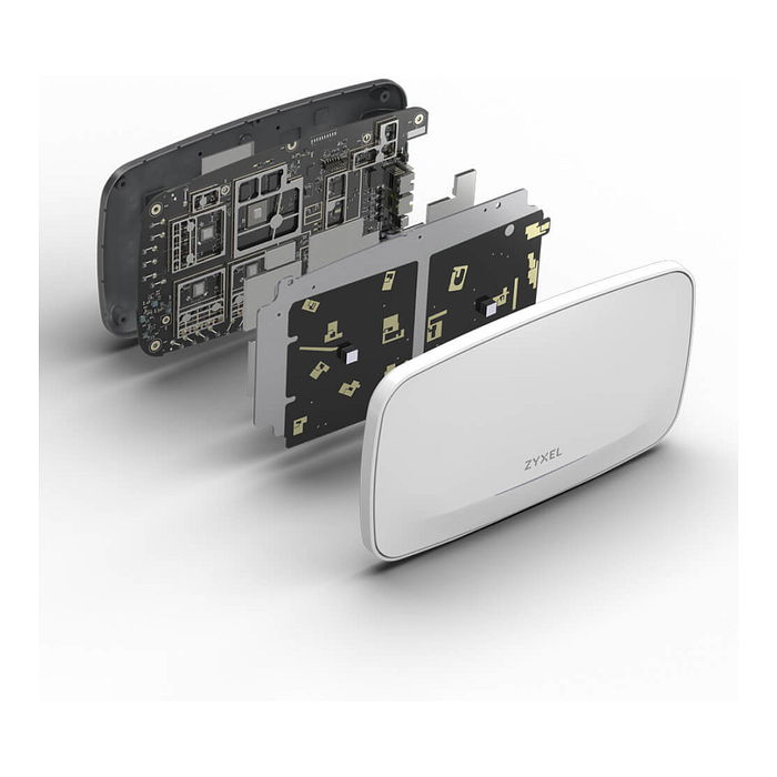 Zyxel WIFI7 AX3550 WBE660S Punto de Acceso Wireless 11530 Mbit/s 6GHz Negro