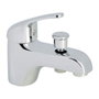 Edouard Rousseau Grifo mezclador mecánico para bañera y ducha - Cromo - Monotrou NF