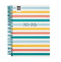 Finocam 536160526 Agenda Escolar 2025-2026 Diva 1 Día Página 155x212mm Espiral Colores