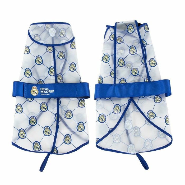 Cerdá Impermeable Ajustable Para Perro Real Madrid S Azul