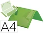 Liderpapel Carpeta Portadocumentos Verde Menta Opaco Din A4