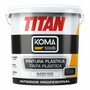 Koma Tools Pintura plástica vinílica interior blanco mate 5 kg