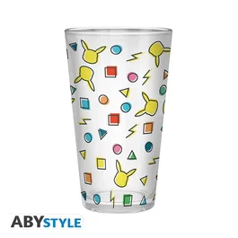 Abystyle Vaso Pokemon Pikachu Pattern 400 mL (Set de 2 Vasos)