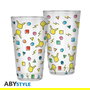 Abystyle Vaso Pokemon Pikachu Pattern 400 mL (Set de 2 Vasos)