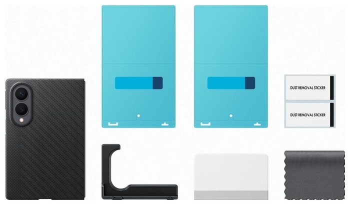Samsung Carbon Magnet Case para Galaxy Z Fold8, Negro