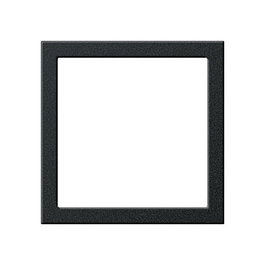 GIRA 264810 Montagerahmen System 55 Negro mate