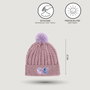 Cerdá Conjunto de Gorro y Guantes Stitch Disney, Púrpura