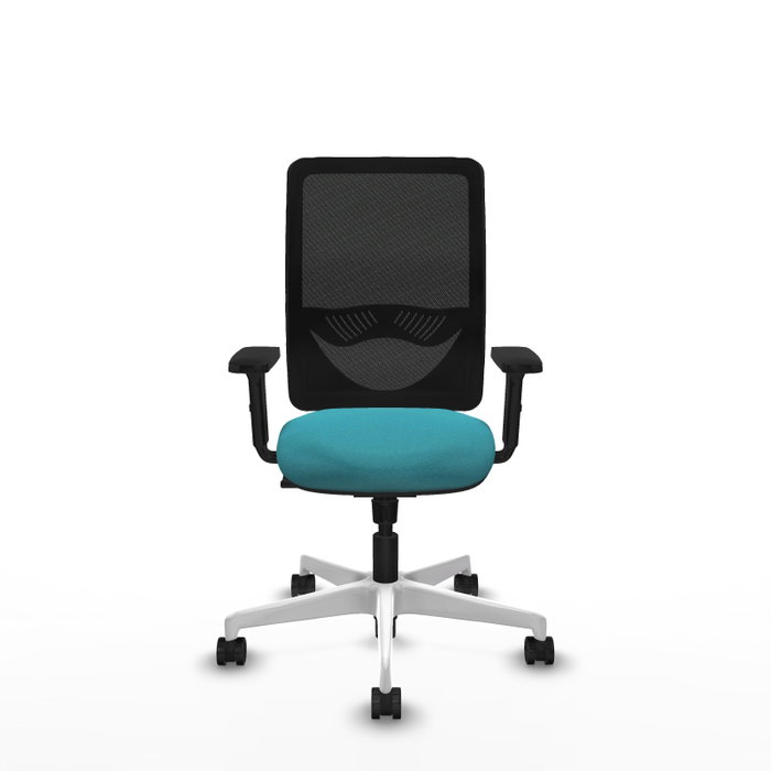 PIQUERAS Y CRESPO Silla de oficina Zulema con Mecanismo Sincro, Turquesa y Negro PIQUERAS Y CRESPO Silla de oficina Zulema con Mecanismo Sincro, Turquesa y Negro