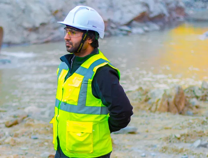 Archivo 2000 Pictograma Obligatorio Uso de Casco PVC Azul Luminiscente 210x297 mm